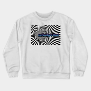 Infinity's End "3D Wormhole" logo Crewneck Sweatshirt